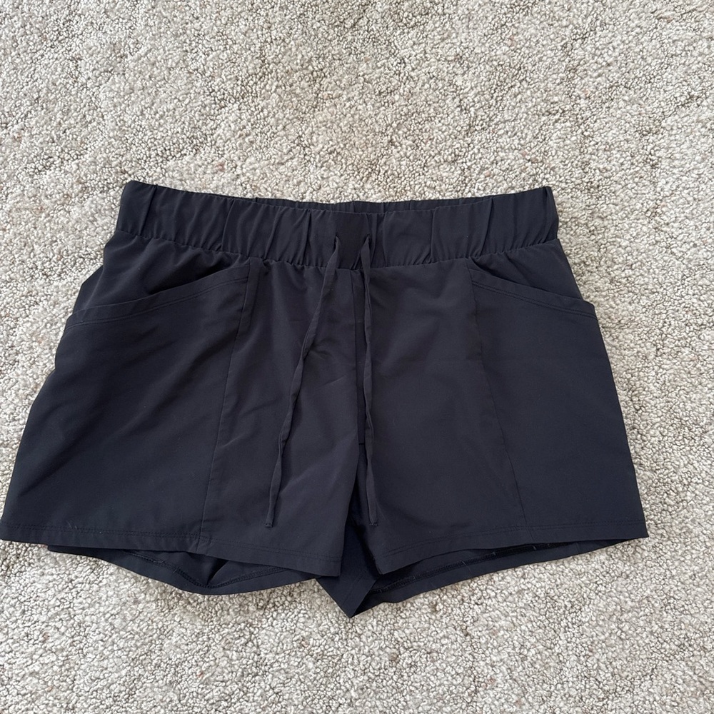 All In Motion Women’s Black Athletic Running Shorts – Size M